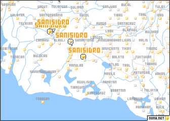 map of San Isidro