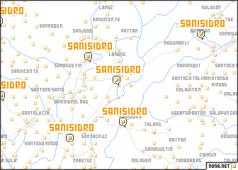 map of San Isidro