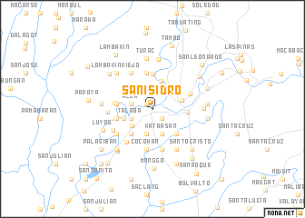 map of San Isidro