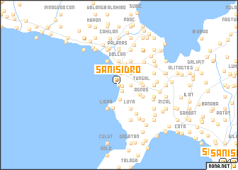 map of San Isidro