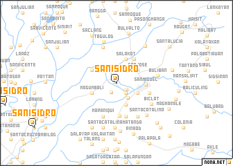 map of San Isidro