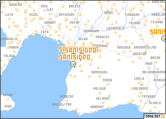 map of San Isidro