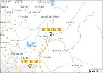 map of San Isidro