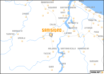 map of San Isidro