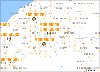 map of San Isidro