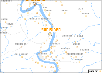 map of San Isidro