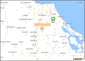 map of San Isidro