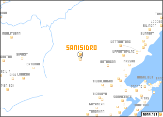 map of San Isidro