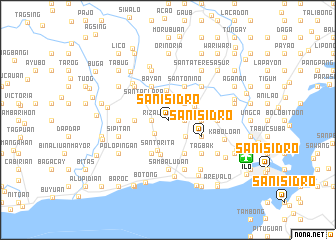 map of San Isidro