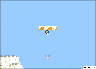 map of San Isidro