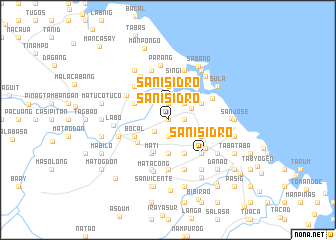 map of San Isidro
