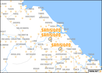 map of San Isidro