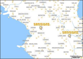 map of San Isidro