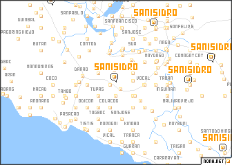 map of San Isidro