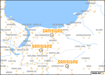 map of San Isidro