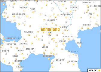 map of San Isidro