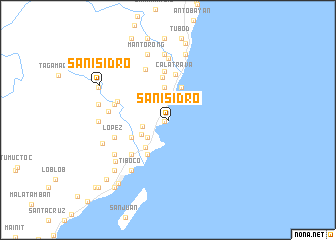 map of San Isidro