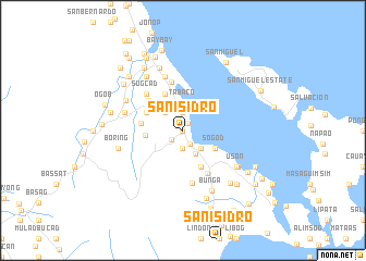 map of San Isidro