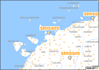 map of San Isidro