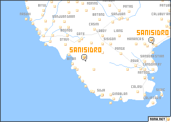 map of San Isidro