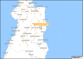 map of San Isidro