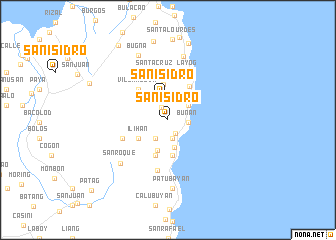 map of San Isidro