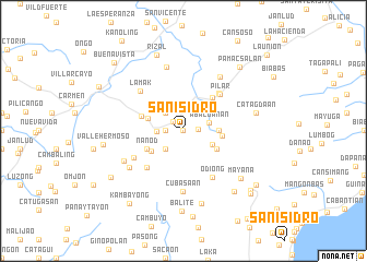 map of San Isidro