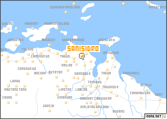 map of San Isidro