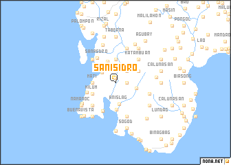 map of San Isidro