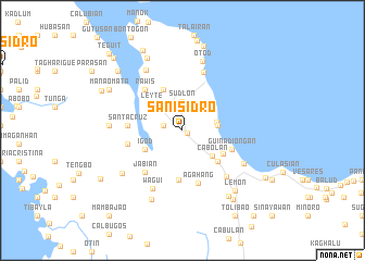 map of San Isidro