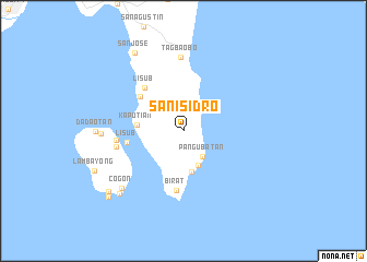 map of San Isidro