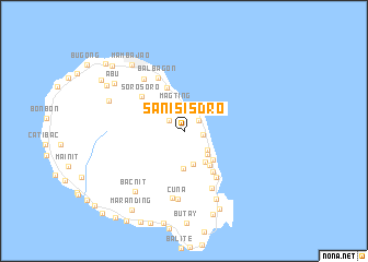 map of San Isisdro