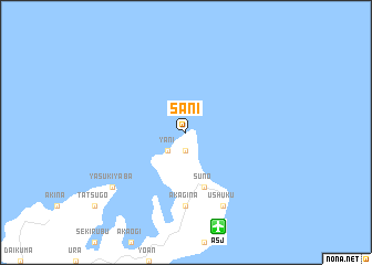 map of Sani
