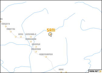 map of Sani