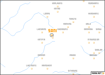 map of Sani