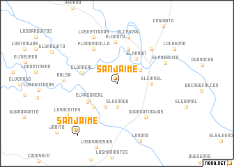 map of San Jaime