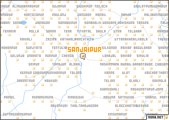 map of Sanjaipur