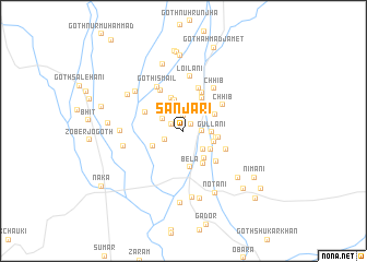 map of Sānjāri