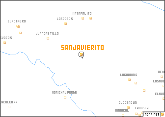 map of San Javierito