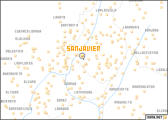 map of San Javier