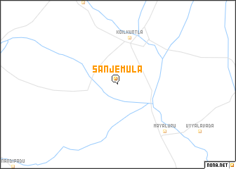 map of Sanjemula