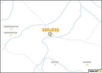 map of Sanjerd