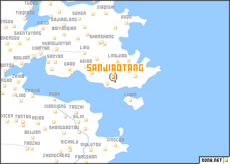 map of Sanjiaotang