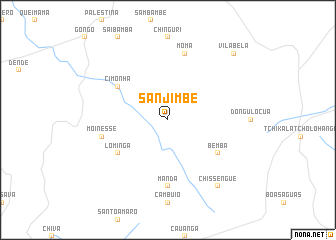 map of Sanjimbe