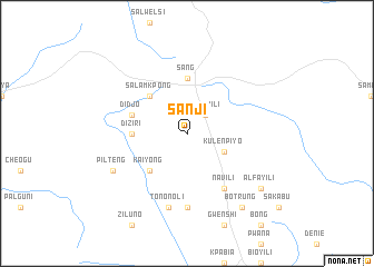 map of Sanji