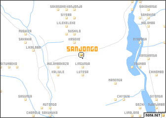 map of Sanjongo