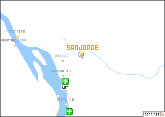 map of San Jorge