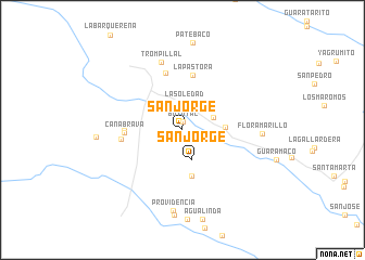 map of San Jorge