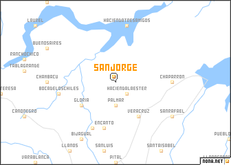 map of San Jorge