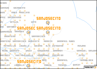 map of San Josecito